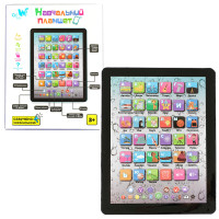 Обучающий планшет с азбукой WToys, укр язык, азбука, слова, стихи, загадки, сказки, песни, скороговорки, 14*1*18,5см (TK - 00921)