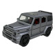 Машинка металл Mercedes-Benz G-Class Gelandewagen серая 1:24 звук свет открыв двери капот багажник (AP7717)