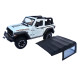 Машинка метал Jeep Wrangler Rubicon джип вранглер білий 1:24 світло звук 21,5*8*9см (GT - 94911)