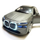 Машинка металева BMW I 7 БМВ сірий 1:24 світло звук відкр двері баг капот 21*8*8см (68283A)