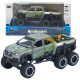 Машинка метал Mercedes-Benz X-Class 6x6 АвтоЕксперт срібляста 1:32 звук світло 20,5*10*8,5 см (ТК-9172)