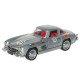 Машинка металлическая Mercedes-Benz 300 SL Gullwing серебристый свет звук откр дверь капот багажник (TK-16449)