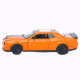 Машинка метал Dodge Challenger SRT Hellcat АвтоЕксперт помаранчева 1:32 звук світло 15,7*7*5 см (LF-30608)