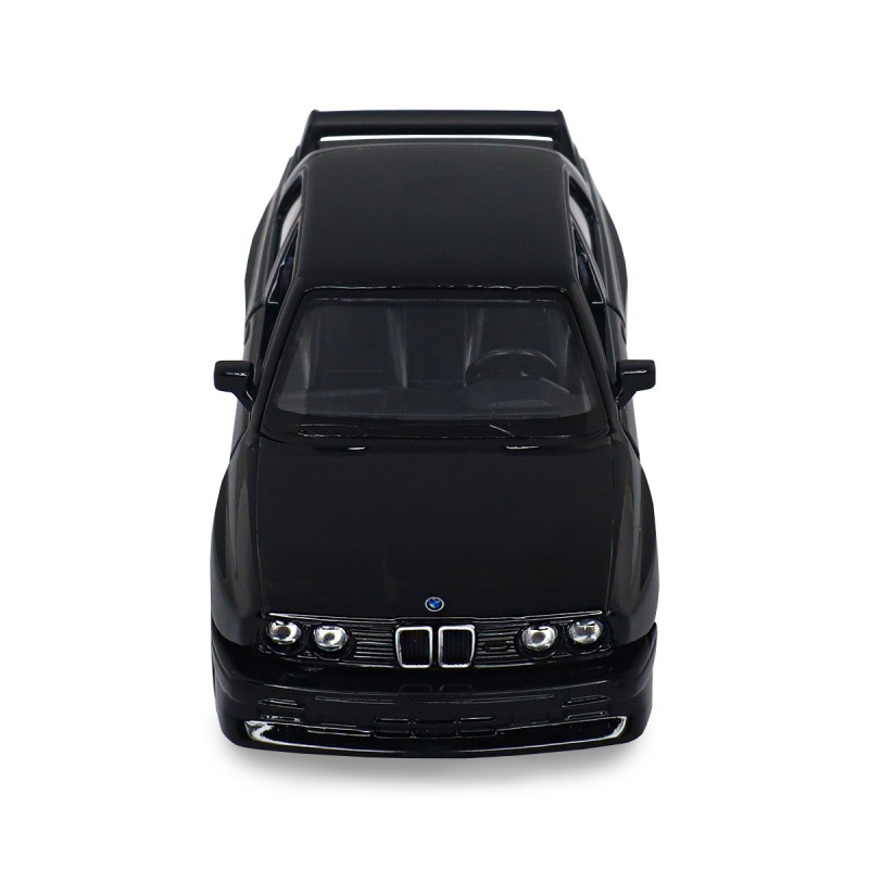 Машинка металева BMW M3 1987 БМВ чорна 1:43 відчинені двері 13*6*5см (250395U)
