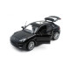Машинка игровая Porsche Macan «АвтоЕксперт» Порше Макан, металл, черная, подсветка фар, звук, инерция, открываются двери, капот, 16*7*6, 15506