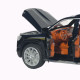 Машинка метал Toyota Land Cruiser Prado АвтоЕксперт чорна 1:24 звук світло відк двері капот багажник (1200-57)