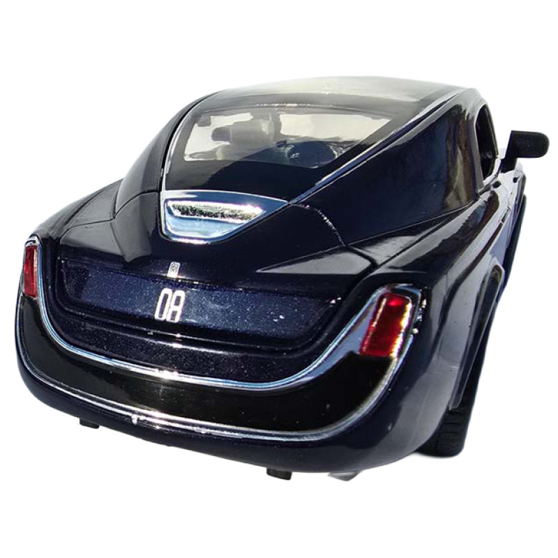 Машинка метал Rolls-Royce Sweptail синя 1:24 звук світло інерція відкр двері баг капот 20*7*5,5 см (RS-87412)