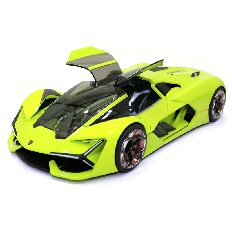 Машинка металева Lamborghini Terzo Millennio "Bburago" Ламборгіні зеленый 9*19*4 см (18-21094)