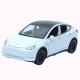 Машинка метал Tesla Model Y біла 1:32 звук світло відкриваються двері капот багажник (ТК-8321)