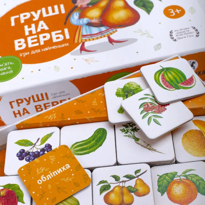Настільна гра для найменших Груші на вербі 3+ Така Мака Україна 1-6 гравців (70001-UA)