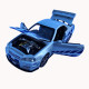 Машинка металева Nissan Skyline GT-R R34 Автоексперт срібляста 1:32 світло звук відкр двері (60822)