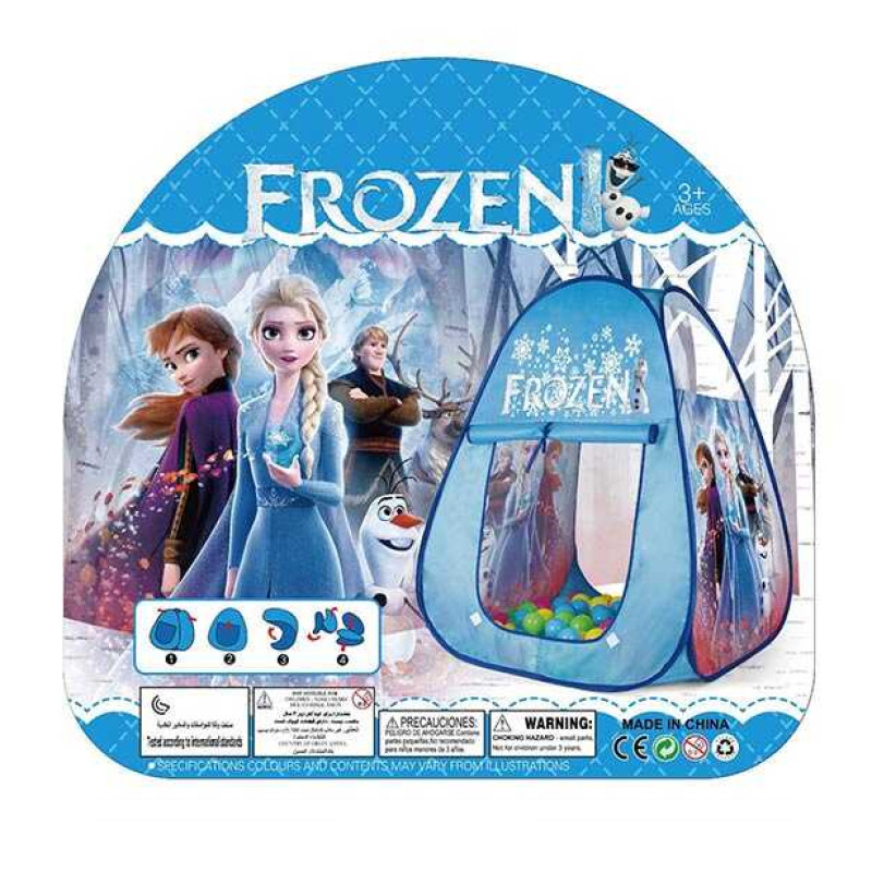 Дитячий ігровий намет будиночок «Frozen» Льодяне сердце 72 х 72 х 94 см, в сумці (888-031)