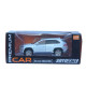 Машинка метал Toyota RAV4 АвтоСвіт біла 1:24 світло звук інерція 20*9,5*7,5 см (АР-2008)