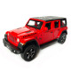 Іграшкова машинка металева Jeep Wrangler Unlimited Rubicon, Джип, червоний, звук, світло, інерція, откр двері, капот, Автоексперт, 1:32,15*7*5,5см (ТК-11213)