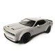 Іграшкова машинка металева Dodge Challenger SRT, Додж, сірий, звук, світло, інерція, відкр двері, багажник, капот, Автоексперт, 1:32,15*7*4,5см (50801)