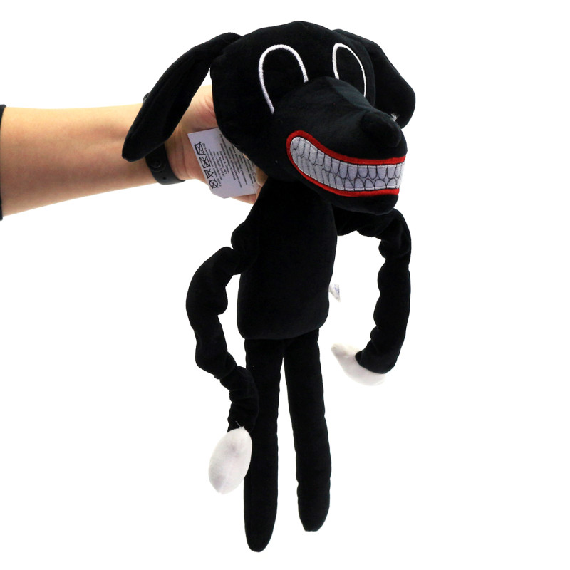 М'яка іграшка Картун Дог «Kinder Toys» Cartoon Dog Мультяшная Собака чорний 33*12*15 см (00216-02)