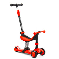 Самокат дитячий транспорт-беговел 3в1 Best Scooter BS-71899 - Червоний