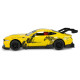 Машинка металева Ford Mustang GT3 жовта 1:24 відкриваються двері капот 20,5*8,5*5 см (661293A)