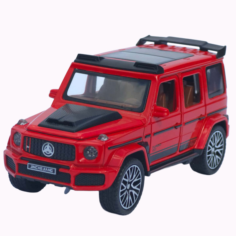 Машинка метал Mercedes-Benz G-Class (Гелендваген) АвтоЕксперт червона 1:32 звук світло (L-0442-50)