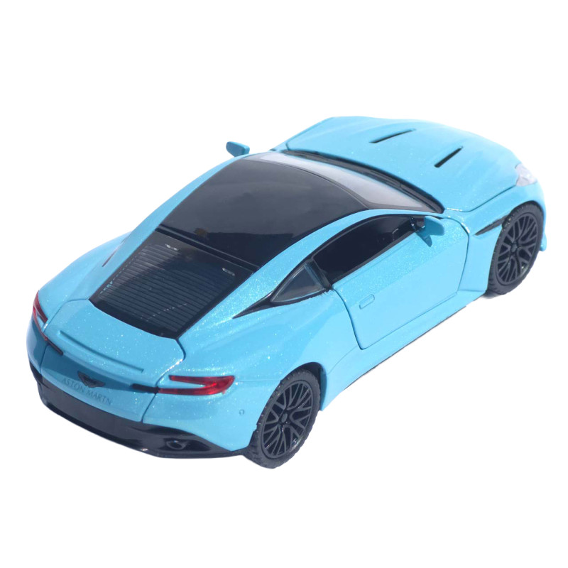 Машинка метал Aston Martin DB11 АвтоЕксперт блакитна 1:32 світло звук 15*6*4 см (L-6983-05)