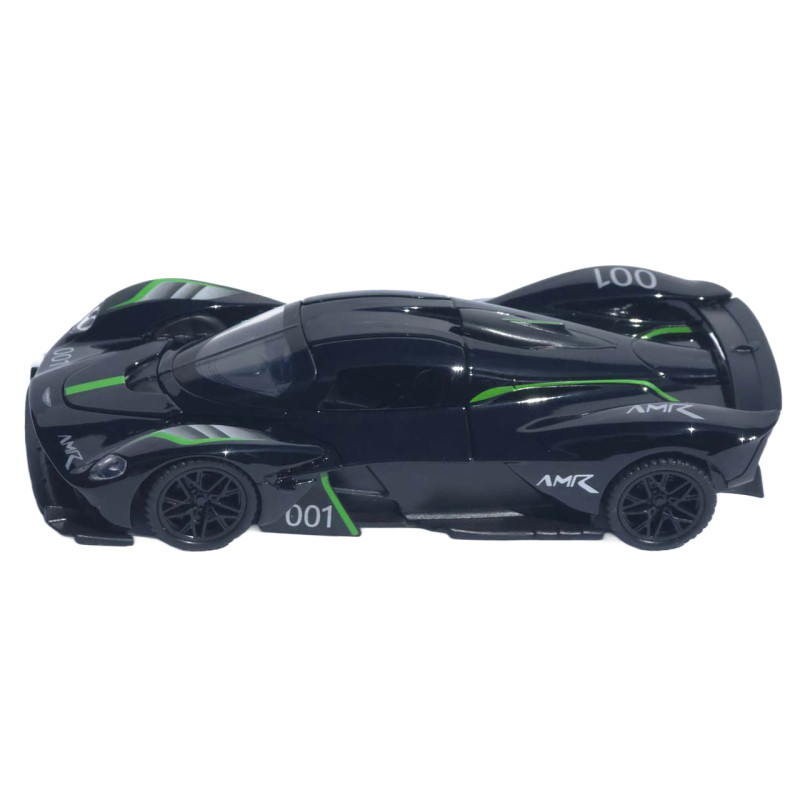 Машинка метал Aston Martin Valkyrie АвтоЕксперт чорна 1:32 звук світло 15*6*4 см (L-0508-85)