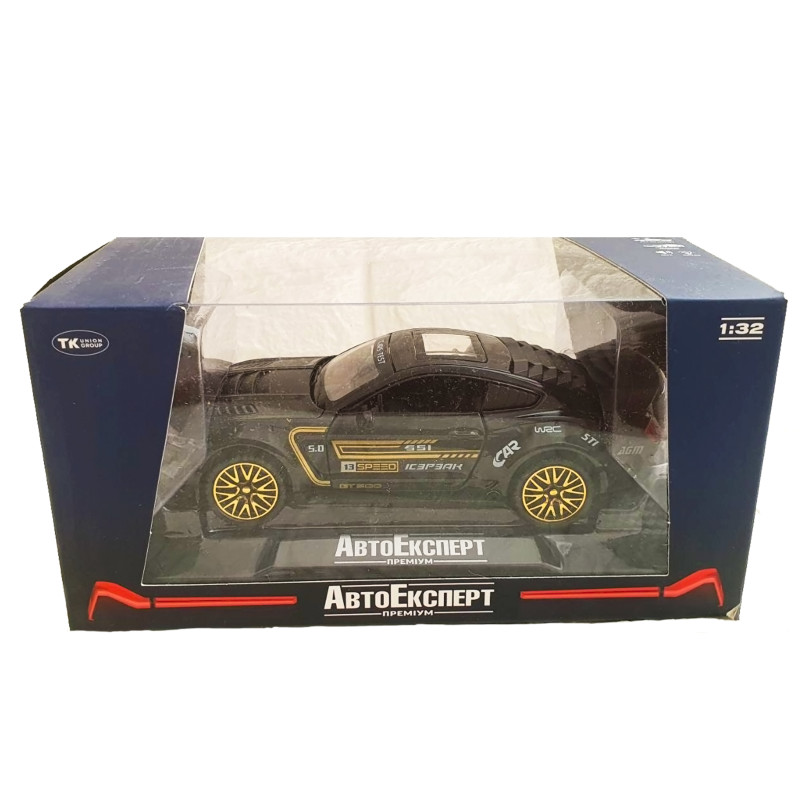 Машинка металева Ford Mustang Shelby GT500 "AutoExpert Elite" Форд Мустанг шелби GT500 чорний16*6*5 см (GT-1712)