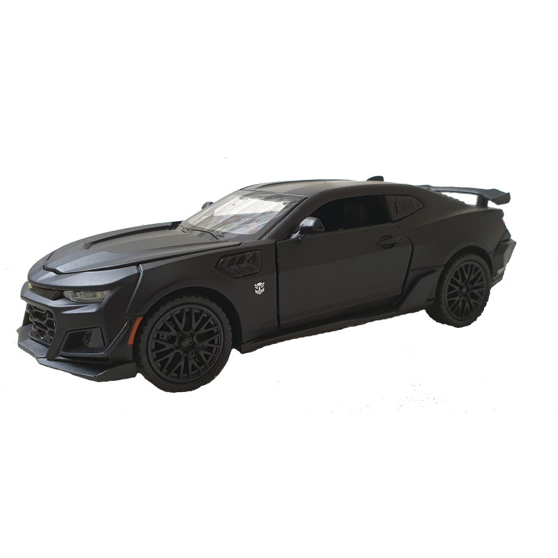 Машинка металева Chevrolet Camaro AutoExpert Шевроле Камаро чорний звук світло 16*5*6 см (GT-1934)