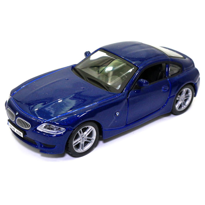 Машинка металева BMW Z4 M Coupe "Bburago" БМВ Купе синій 12*4*5 см (18-43007)
