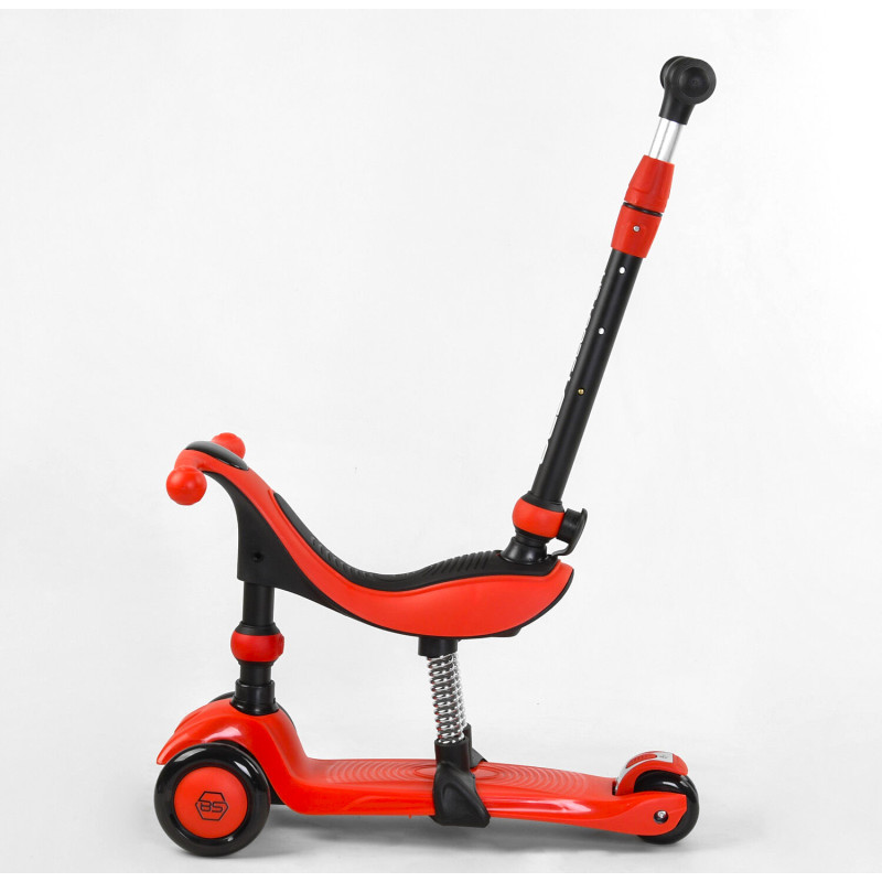 Самокат дитячий транспорт-беговел 3в1 Best Scooter BS-71899 - Червоний