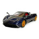 Машинка металева іграшкова Pagani huayra Roadster, Авто Експерт, 1:24, синя, світло, звук, інерція, відкр. двері, 21*5,5*9см. (GT-01557)