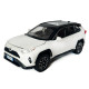 Машинка металева Toyota RAV4 Sport Тойота рав 4 спорт біла 1:22 звук світло інерція відкр двері багажник капот гумові колеса 19*7*8см (AP-1989)