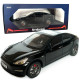 Машинка металева Tesla Model 3 Тесла чорна 1:24 звук світло інерція відкр двері багажник капот гумові колеса 20,5*8*7см (GT-9820)