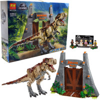 Конструктор LARI Jurassic World Парк Юрского периода Ярость Ти-рекса, 3156 деталей (11338)