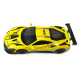 Машинка металева дитяча Ferrari Феррарі, жовта, Авто Експерт металопластик, 1:32, звук, світло, інерція, відчиняються двері, капот, в кор., 16*6*4см (32744)