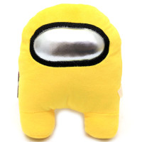 Мягкая игрушка «Космонавт Among Us» Амонг Ас, Желтый, 15х12х23 см (00006-03)