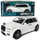Машинка металева Rolls-Royce Ghost BLACK BADGE ролс ройс білий звук світло інерція відкр двері капот Автосвіт 1:32,15*8*5,5см (AP-2093)