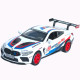 Машинка метал BMW M8 Competition GTE АвтоЕксперт біла 1:32 звук світло інерція 16*7*4 см (LF-46311)