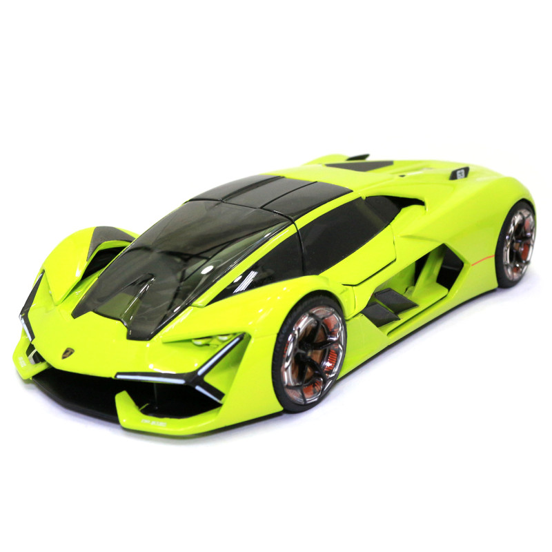 Машинка металева Lamborghini Terzo Millennio "Bburago" Ламборгіні зеленый 9*19*4 см (18-21094)