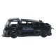 Машинка метал Volkswagen Type 2 (T1) чорна 1:32 світло звук інерція відч двері 2 дошки (TK-19102)