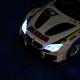 Машина метал BMW M6 GT3 біла БМВ 1:24 Автопром світло звук відкр.двері 21*8,5*5,5см (68278A(W))