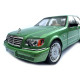 Машинка Mercedes-Benz W140 S зелена метал 1:24 звук світло інерція 21*8*6,5см (1130-19)