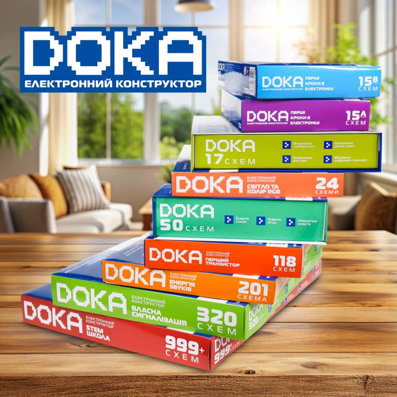 Электронный конструктор Doka Суперизмеритель (D70712)