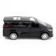 Іграшкова машинка металева TOYOTA ALPHARD, тойота альфард, чорний, відкр двері, інерція, 5*11*4см (250276)