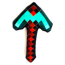 Мягкая игрушка Кирка большая майнкрафт Minecraft 37*24*7см Украина (00006-13)
