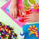 Набір для творчості "Creative Box. Сова" Vladi Toys, 9 картонних картинок, набір страз, набір м’якої мозаїки, набір помпонів, клей (VT4433-08)