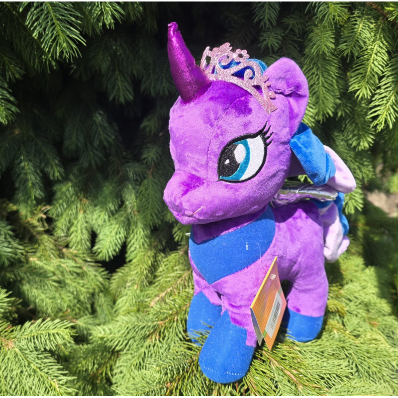 М`яка іграшка коник Моя маленька Поні Луна, My Little Pony, фіолетова, 36*11*33см. Копиця (00084-83)
