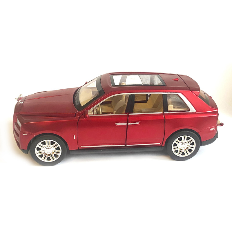Іграшкова машинка металева Rolls-Royce «АвтоЕксперт» Роллс-Ройс червоний, світло, звук 20*8*7 см (GT-4502)