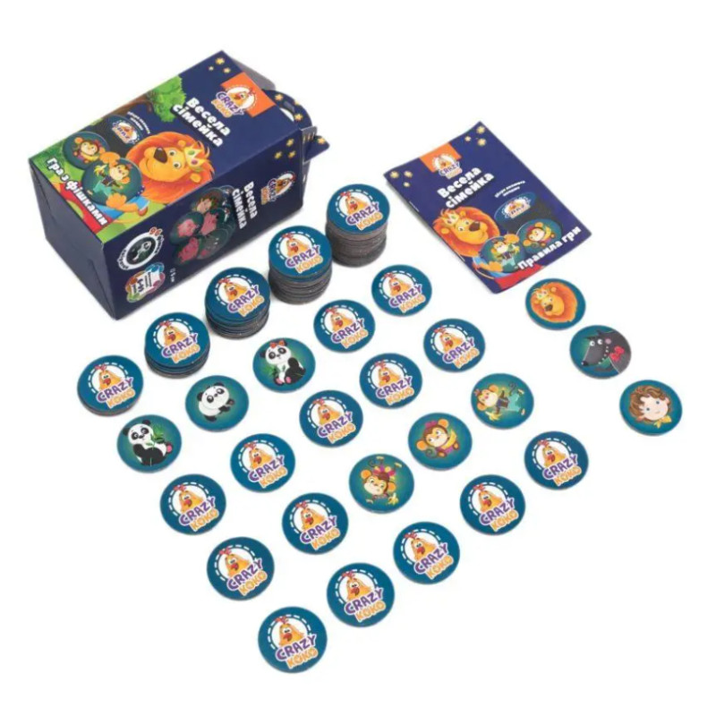 Настільна гра VLADI TOYS «Весела сімейка» укр. (VT8033-05)