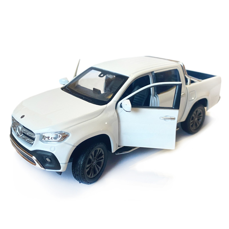 Іграшкова машинка металева WELLY 1:27 MERCEDES-BENZ X-CLASS, біла, відкр.двері, 19*6.5*6.5 см (24100W)