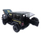 Машинка метал Jeep Wrangler Rubicon джип вранглер чорний 1:24 світло звук 21,5*8*9см (GT - 94911)
